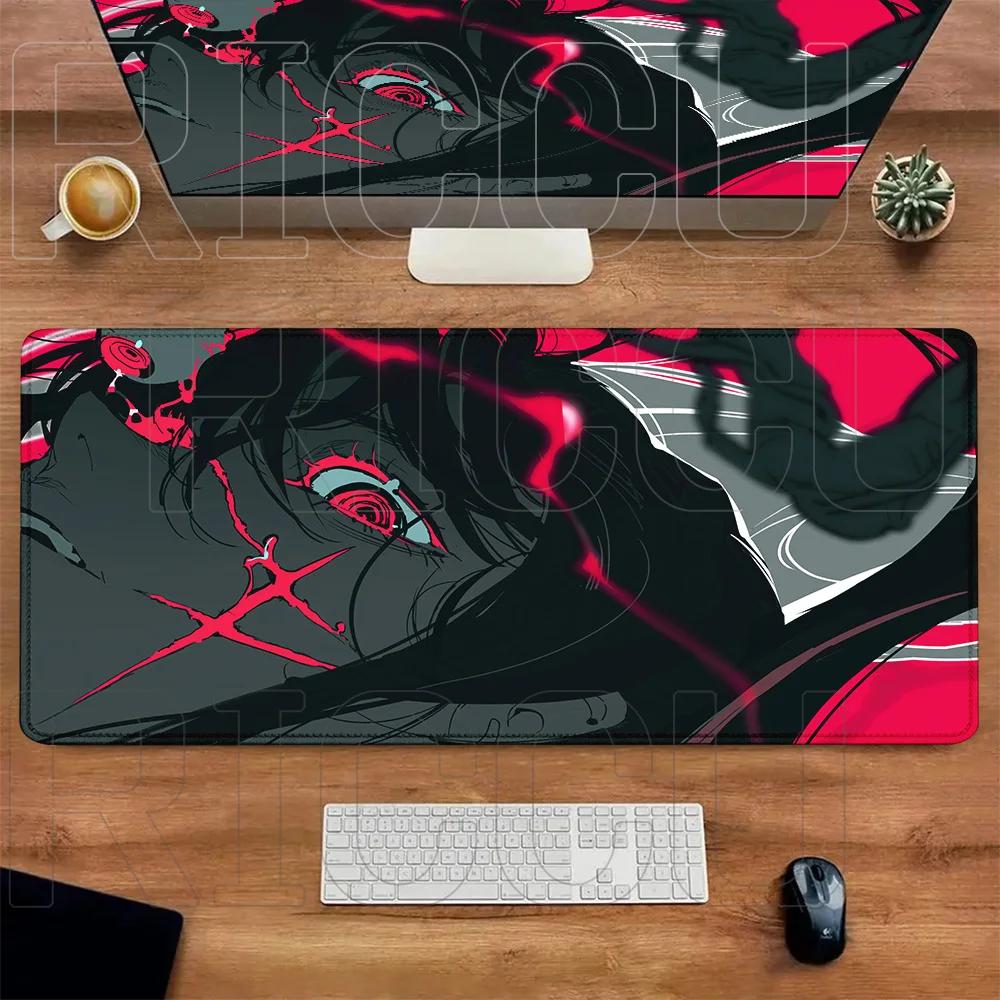 Comic Chainsaw Man XXL Mouse Pad Anime Reze Gamer Makima Gaming Accessories Large Keyboard Desk Mat Computer Keyboa