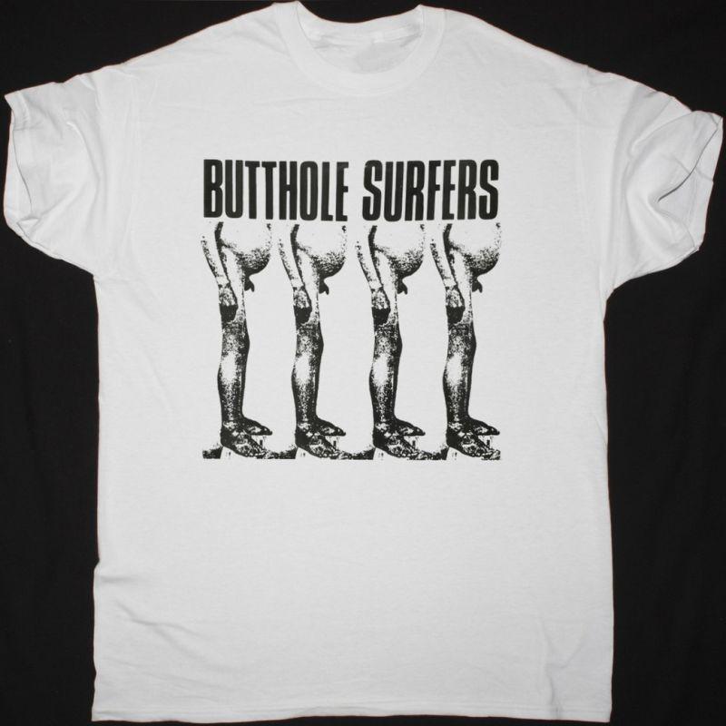 Butthole Surfers Butthole Surfers EP White T-Shirt L