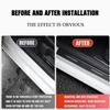 Carbon Fiber Leather Car Door Sill Protect Strip Durable Decor Decals for Citroen C3 Logo Auto Threshold Stickers  Accessories