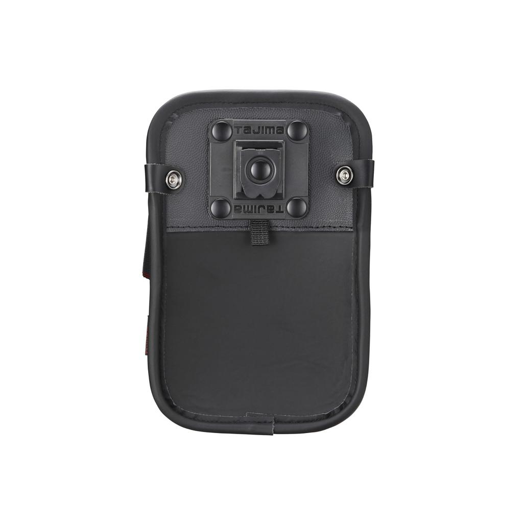Tajima Safe System Safe Waist Pouch SS Safe Waist Pouch Perfect for Construction Management Made of Supple Synthetic Z, 2-Tier (SFKBZ-2SS) - Compact,