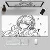HD Printing Pretty Thread Draft Girl Laptop Mousepad PC Gaming Mouse Pad Computer Mouse Mat Non-slip Carpet Keyboard Mat Deskmat