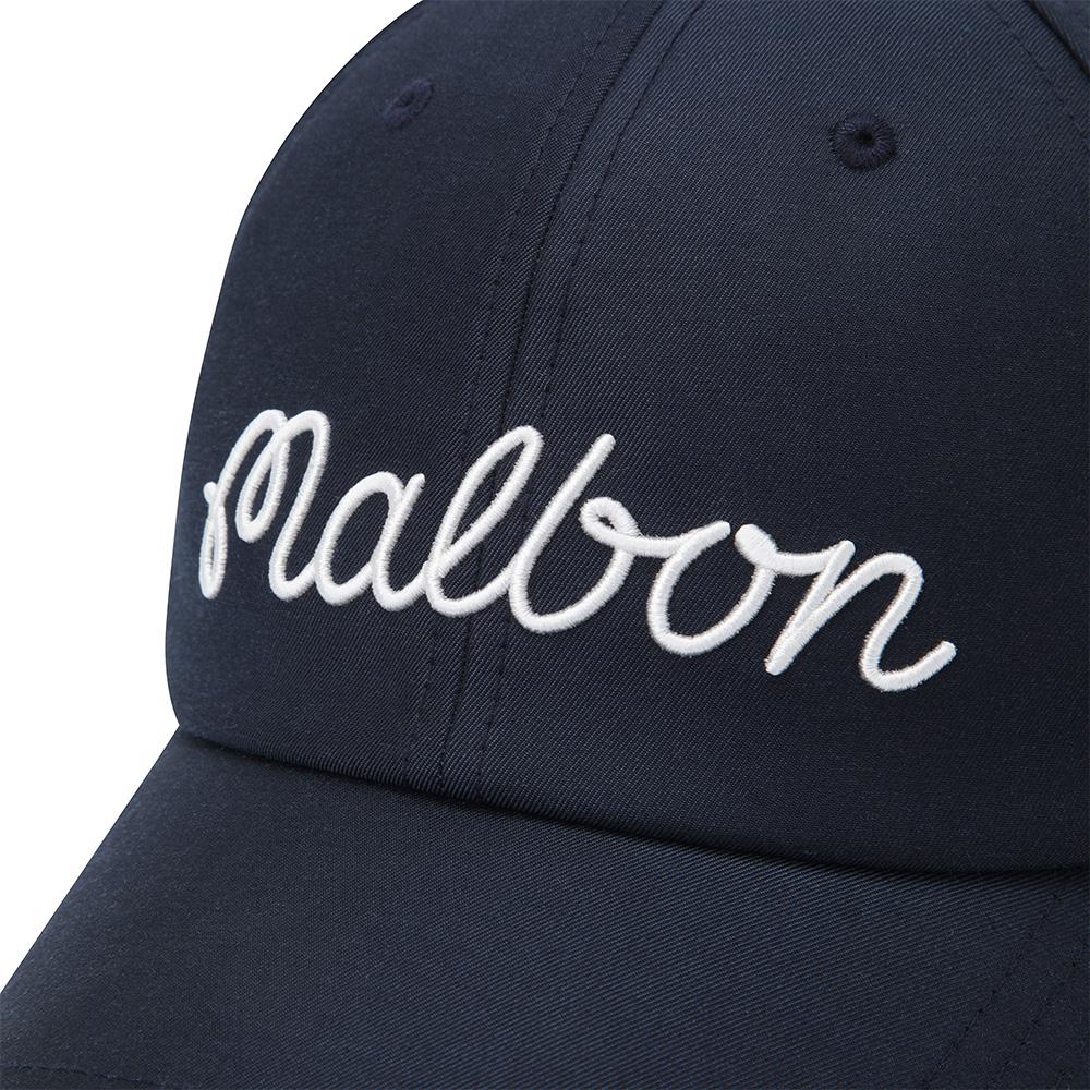 MALBON GOLF New Side Panel Ball Marker Ball Cap Navy