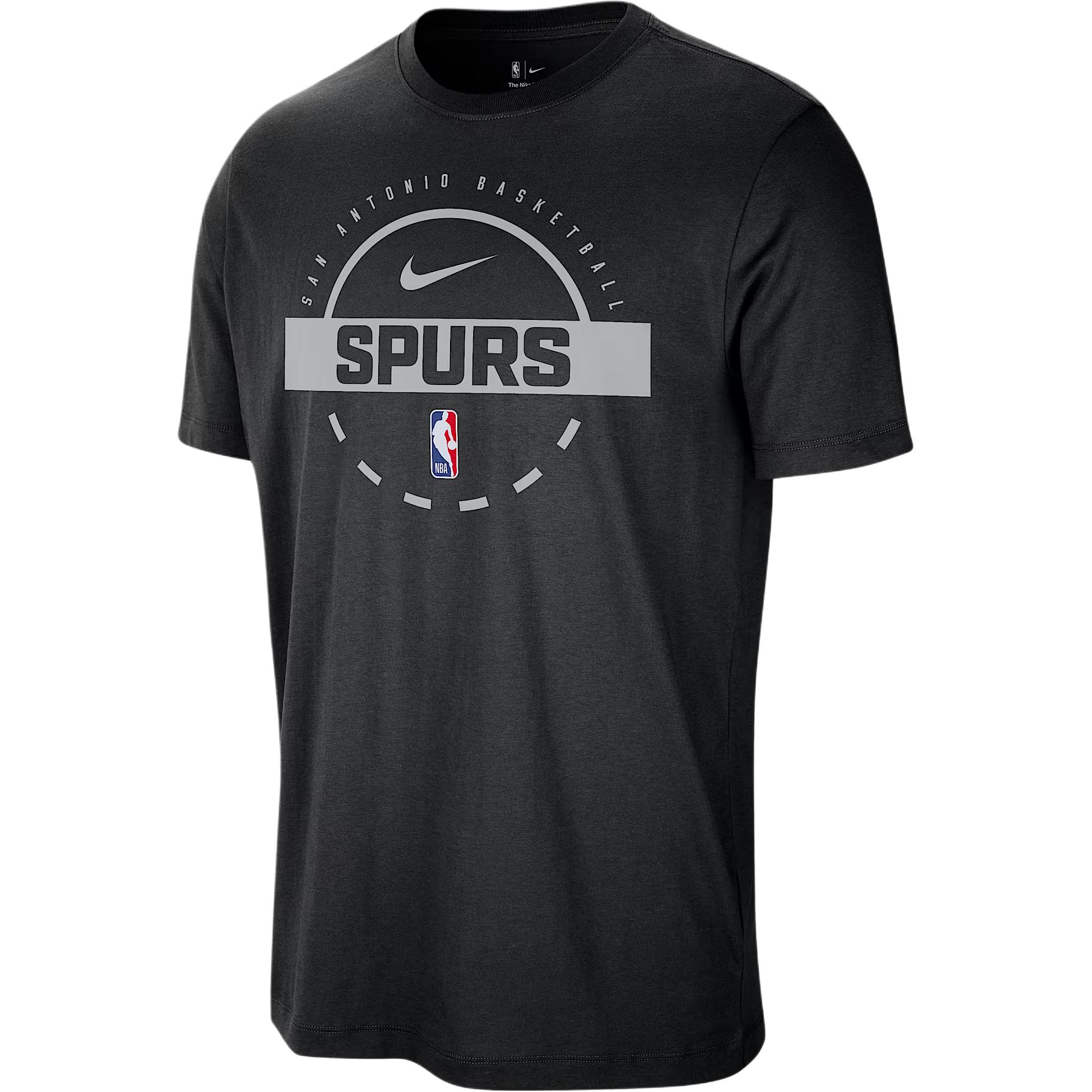 Мужская тренировочная футболка Nike NBA San Antonio Spurs HQ9728-010 M