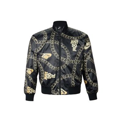 Odzież sportowa Syntetyczne wypełnienie Icon Clash Slim Fit Stójka Kurtka Damska Kurtka Czarna CI9996-010