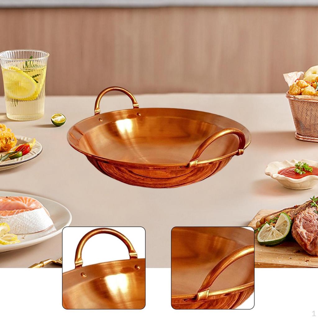 Pot Cookware Chinese Style Easy to Clean Versatile Soup Wok for Party Restaurant Camping