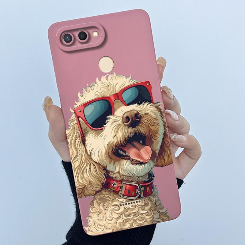 For Xiaomi Redmi 6 5 Plus 5A 4A 4X Case Advanced Sense Pretty Cartoon Flower Liquid Silicone Soft TPU Protective Back Cover Capa