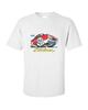 1960 Ford Galaxie Starliner NASCAR Classic Car T-shirt Single OR Double Print