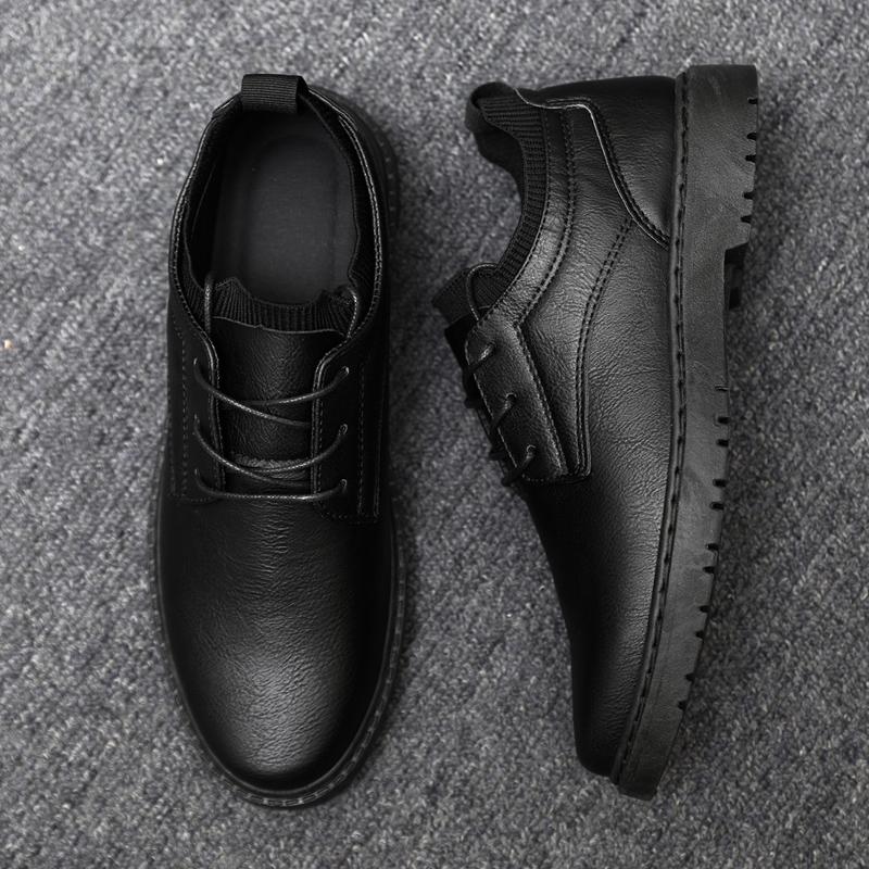 Brand Handmade Breathable Men's Oxford Shoes Top Quality Dress Shoes Men Flats Sneakers Fashion Men Leather Work Shoes