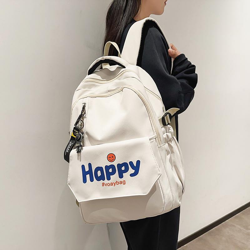 School Bag Female Large Capacity High School Junior High School Student Backpack Backpack Primary School Student 4-6 Grade Backpack New Style