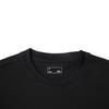 Li-Ning Comfortable Letter Print Round Neck Loose Short Sleeve T-Shirt Men Tops Black AHSV365-1
