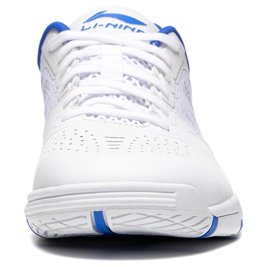 Li Ning Eagle Eye 2.0 Pro Komfortable Allsidige Sklisikre Slitesterke Lavsko Treningssko Unisex sneaker Hvit Blå APPU023-9
