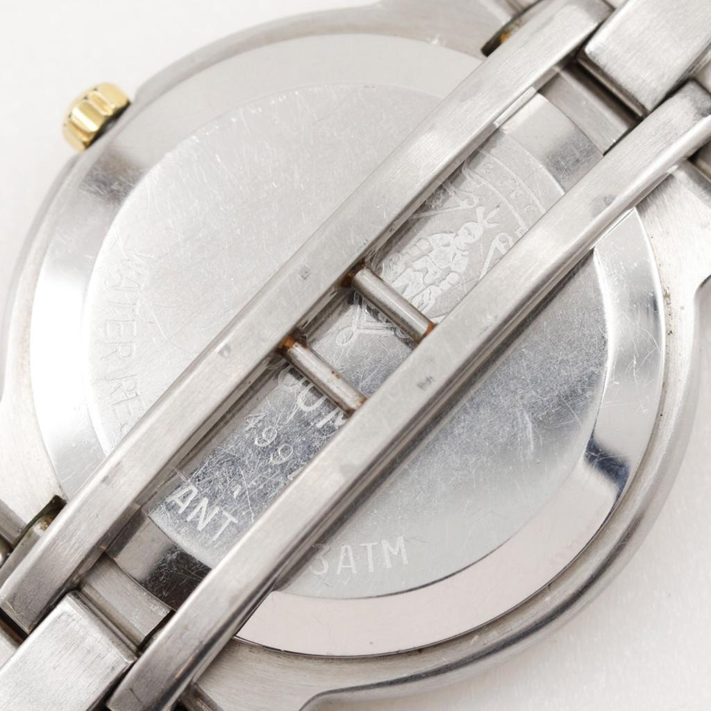 GUCCI Watches 9000M IvoryDial Stainless Steel Quartz Analog display unisex Used