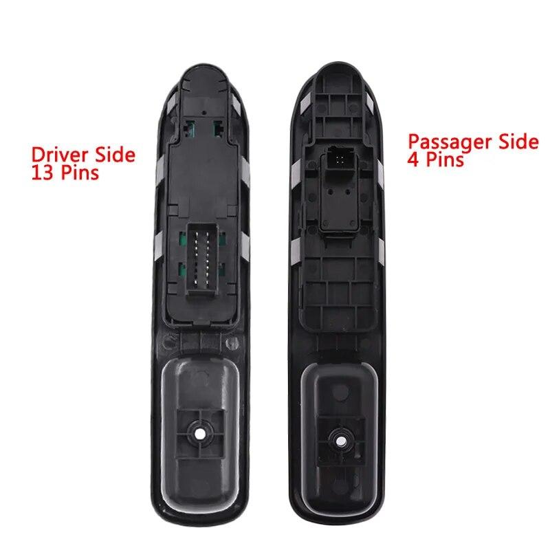 6554KT 6554QC 6490HQ Left Hand Driver Passenger Side Car Electric Window Switch for Citroen C3 Picasso Peugeot 207 307 2007-2015