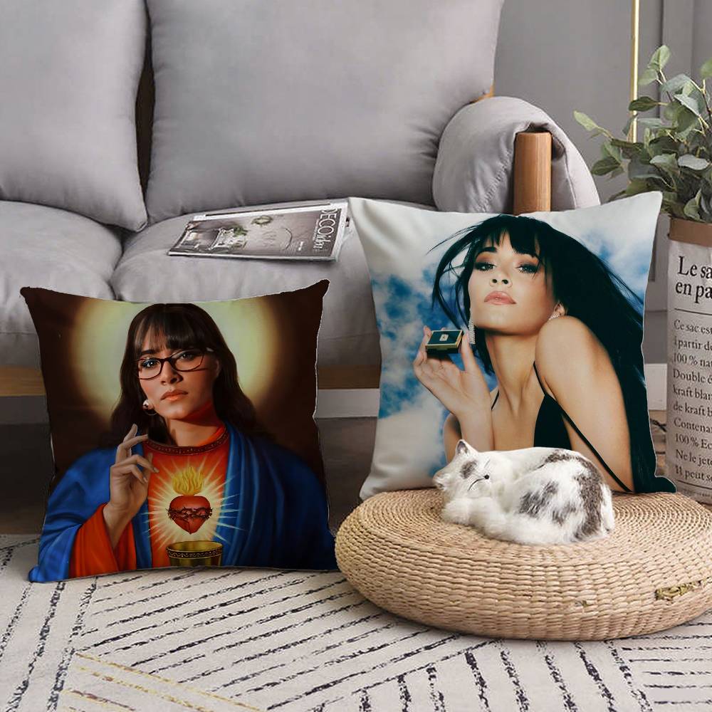 Hot-Singer A-Aitana Ocana Pillow Case Home Decor Throw For Sofa Bed Car Room Decor Gift Idea
