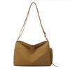Women's Shoulder Bag Large Capacity Messenger Bag Solid Color Crossbody Bag