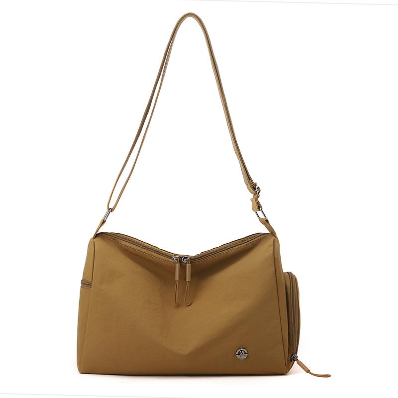 Women's Shoulder Bag Large Capacity Messenger Bag Solid Color Crossbody Bag