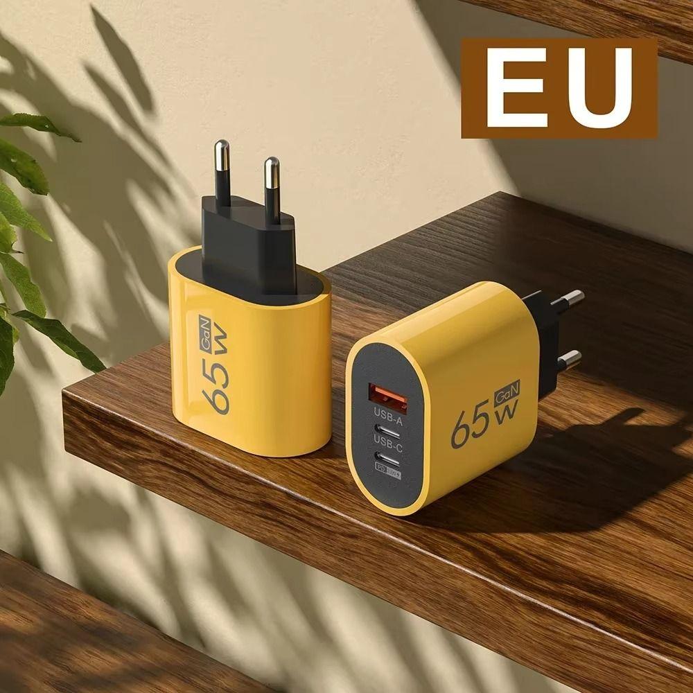 Multi Ports Phone Charger Adapter EU/US Quick Charge Adapter for iPhone/Xiaomi/Samsung