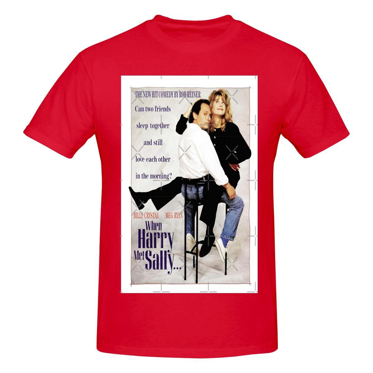 Funny When Harry Met Sally Unisexs Tshirt Printed Tops are loose and slim fit Womens Tshirts S