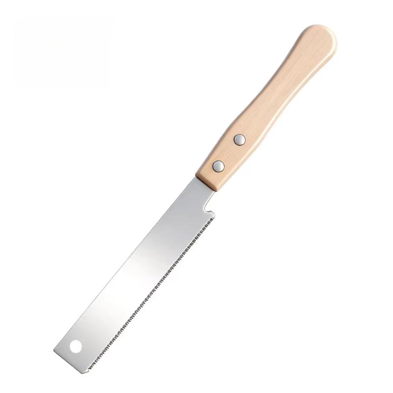 Small Hand Saw Wood Handle Fast Cutting Sharp Blade For Woodwork Diy Home Repair