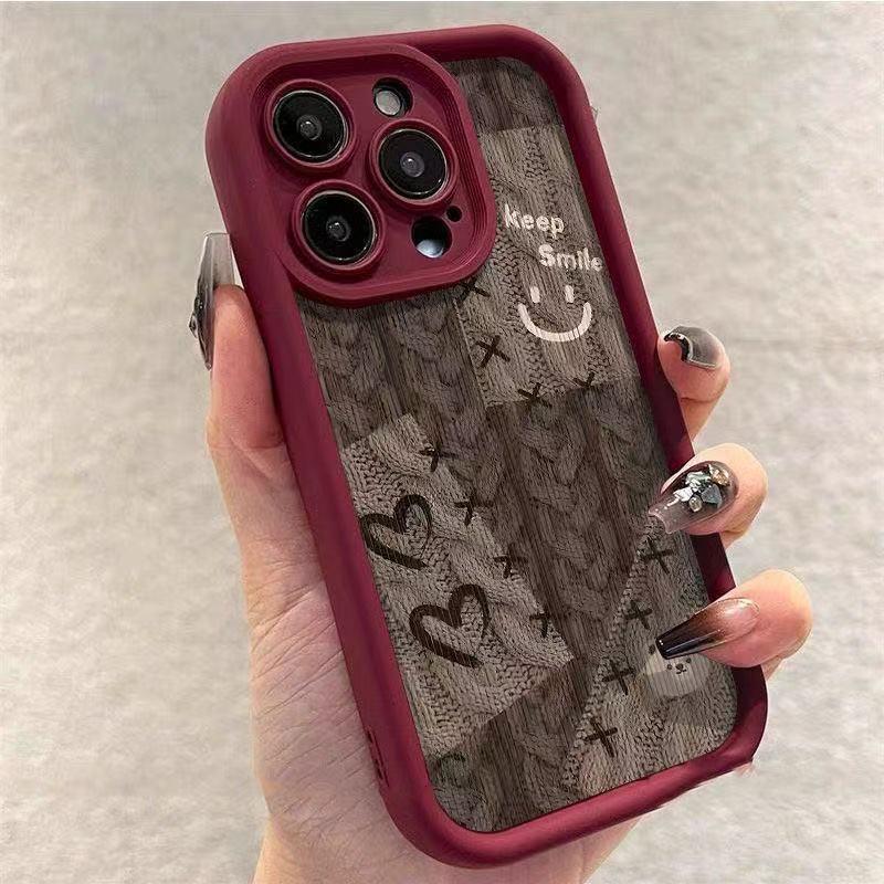 Sweater Little Bear iPhone 17/17ProMax/16/15/14Pro/13/12 Cute Phone Case