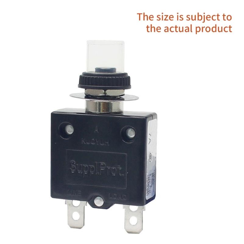 High Safety Overload Protectors Switches for Pressure Washers and Pumps Preventing Overcurrent Damage Extending Equipment