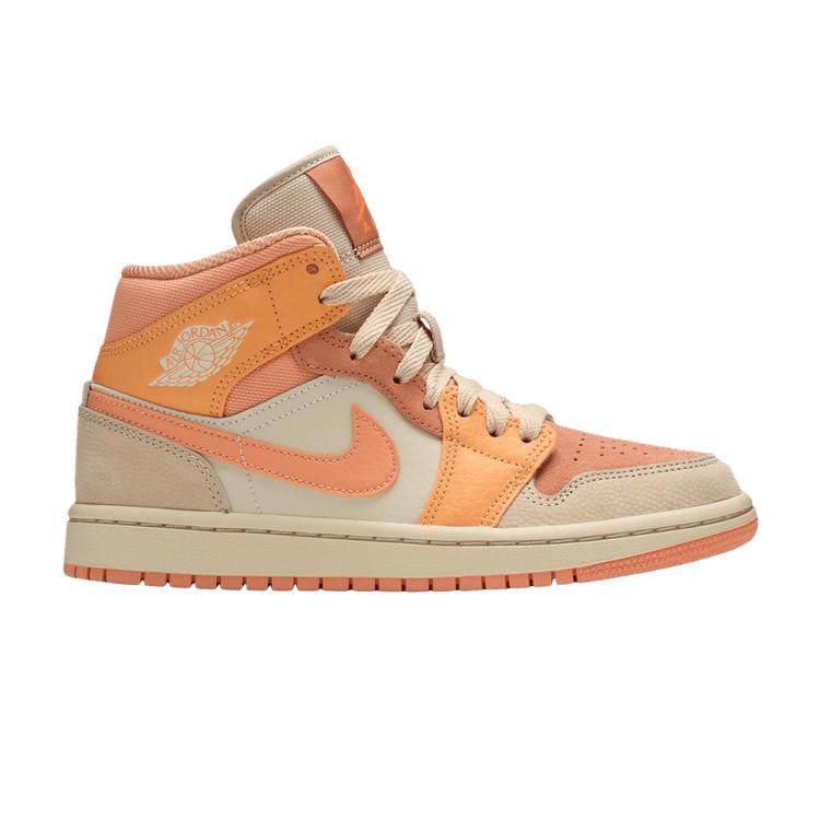 Jordan 1 Mid Apricot Orange (Women's)