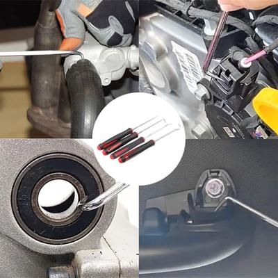 4Pcs Car Oil Seal Screwdrivers Set Car Auto Oil Seal O-Ring Seal Gasket Pick Puller Remover Pick Hooks Tools Car Repair Tools