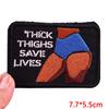 Hats Jeans Embridered DIY Letter Slogan Embroidery Sew Patch Iron On Patches For Clothing Thermoadhesive Patches Jackets DIY