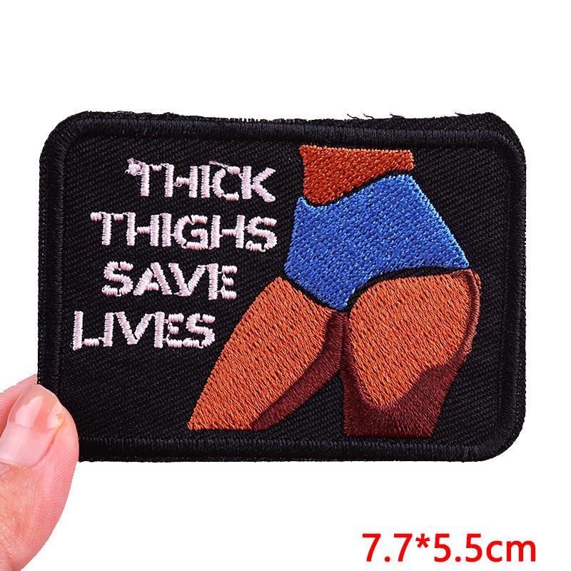 Hats Jeans Embridered DIY Letter Slogan Embroidery Sew Patch Iron On Patches For Clothing Thermoadhesive Patches Jackets DIY