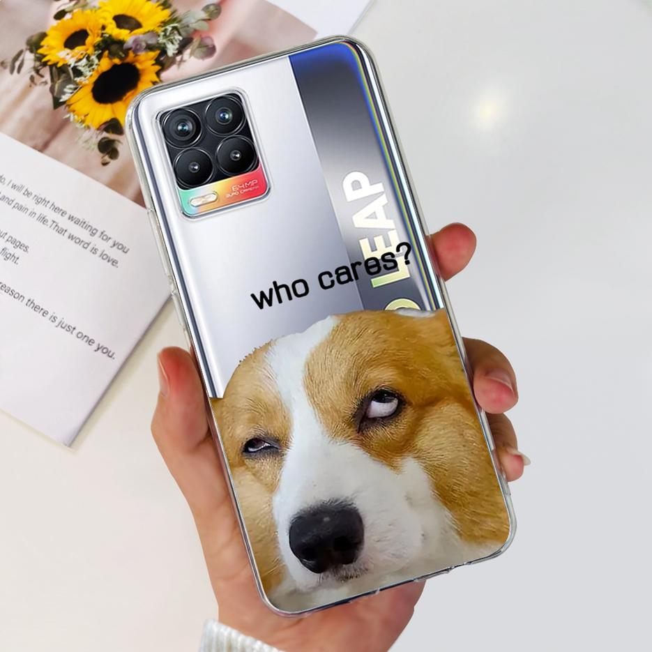 For Realme 8 Case Realme 8i Luxury Fashion Painted Cover Silicone Soft Slim Phone Case For Realme 8 Pro Realme8 5G Fundas Bumper