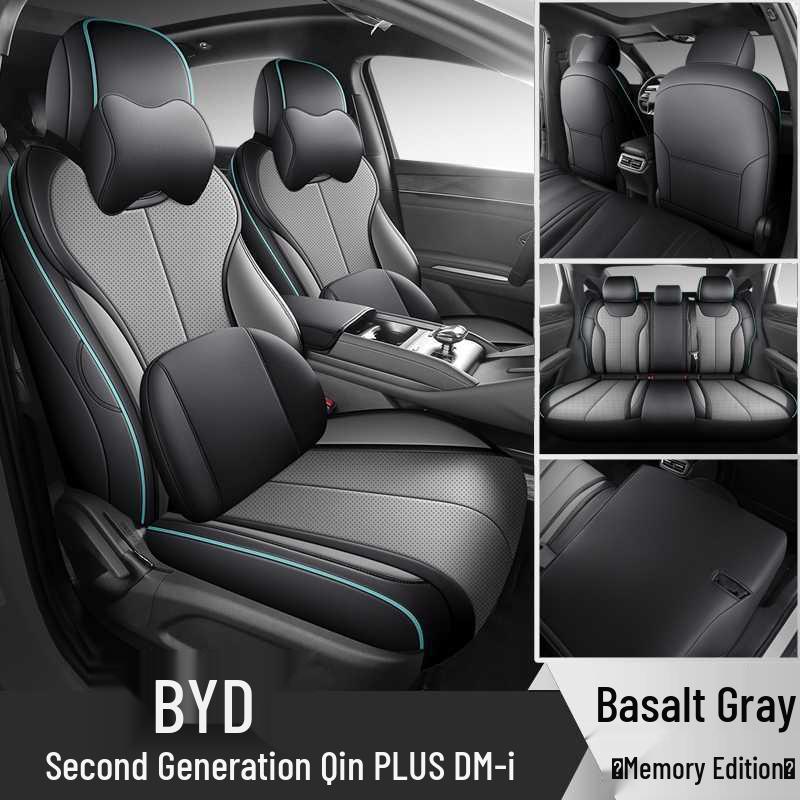 Seat Covers for BYD Qin Plus DM-i (25 pcs), All-Season, Full Coverage for Intelligent Driving Model