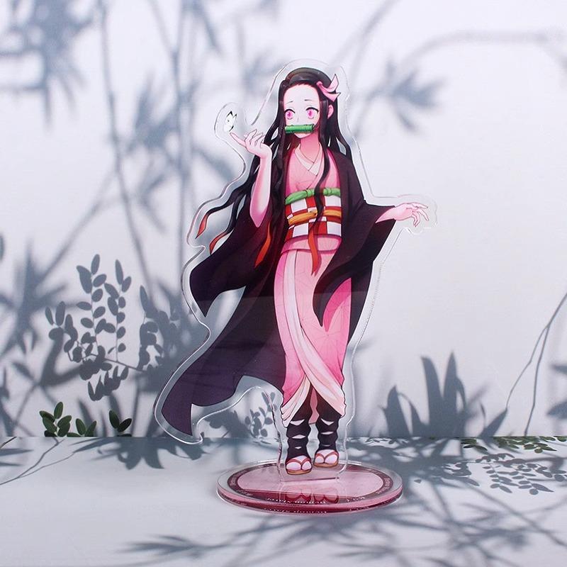 Demon Slayer Kimetsu No Yaiba Tanjiro Kamado Large Acrylic Stand Figure Character Desktop Decoration Collectible For Anime Fans