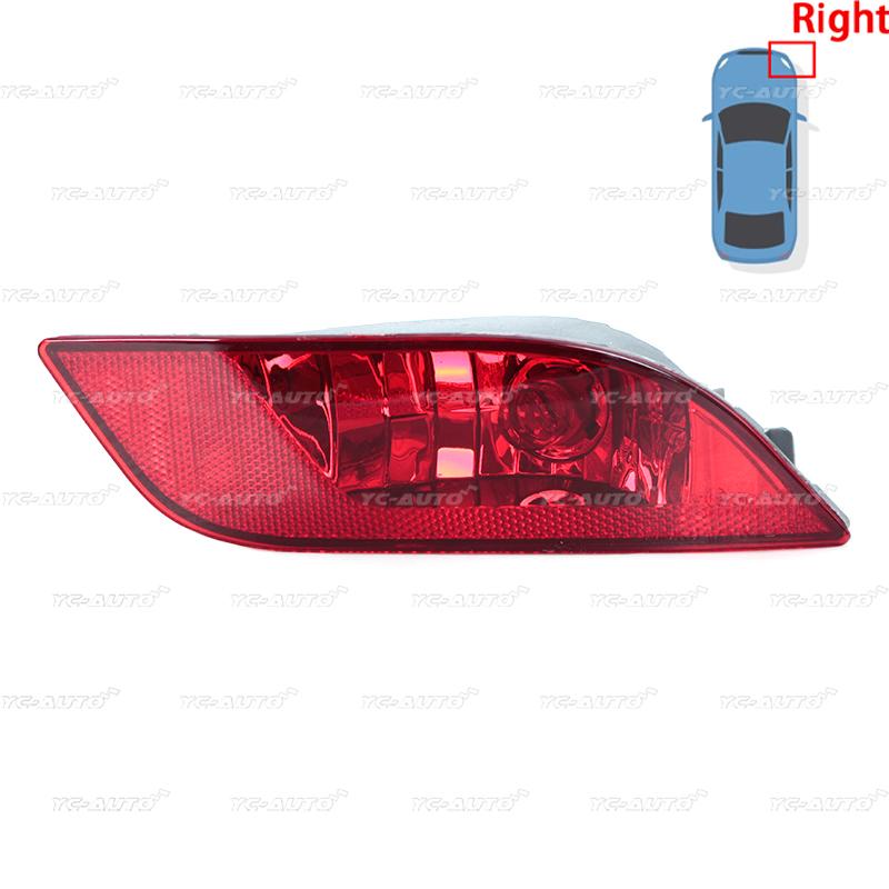 Car Rear Bumper Taillight Reflector Light For Jeep Compass 2017- Signal Light Brake Light Rear Brake Lamp With Bulbs
