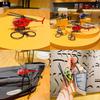 Creative Alloy Helicopter Keychain Cute Bag Accessory For Men And Women