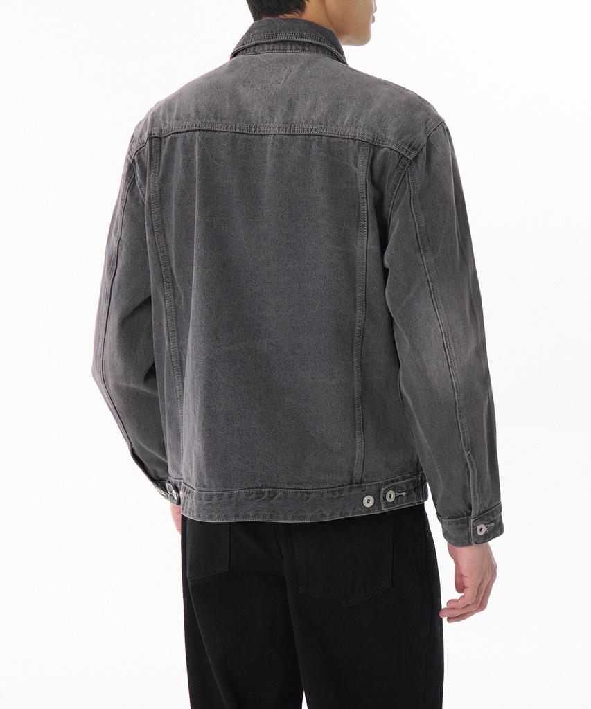Musinsa Standard Relaxed Denim Trucker Jacket [Grey]