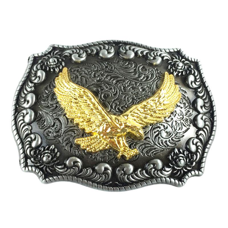Vintage Punk Eagle Buckle for Casual Belt