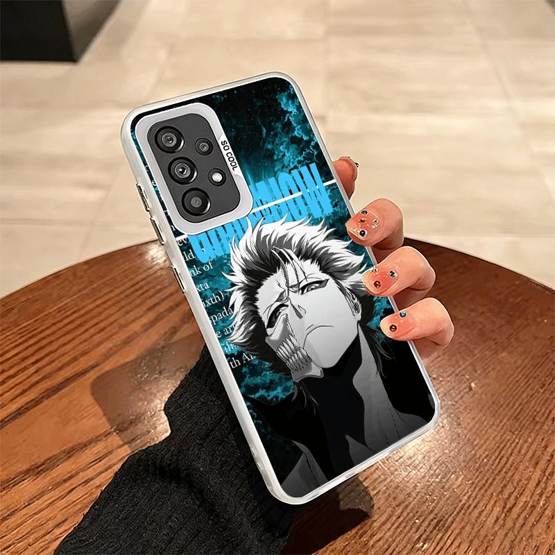 Bleach Grimmjow 6 Soft Phone Case for Samsung A17 A16 A15 A14 A13 A57 A56 A55 A54 A53 A37 A36 A35 A34 A33 A26 A25 A24 A23 A52