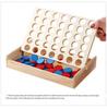 Gioco 3D Quattro in Linea: Giocattolo Educativo Multigiocatore, Scatola di Legno, Multicolore, 0,34 kg