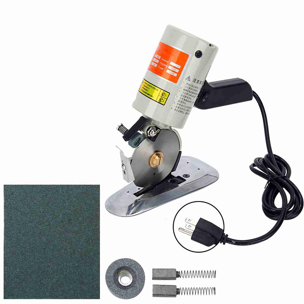 Elektrická řezačka tkanin s čepelí 90 mm Stroj na řezání látek