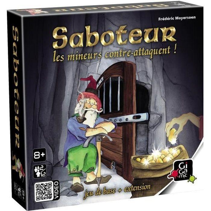 Gigamic - Sabotér 2 : Děti protiútok - Společenská hra, karta, blafování