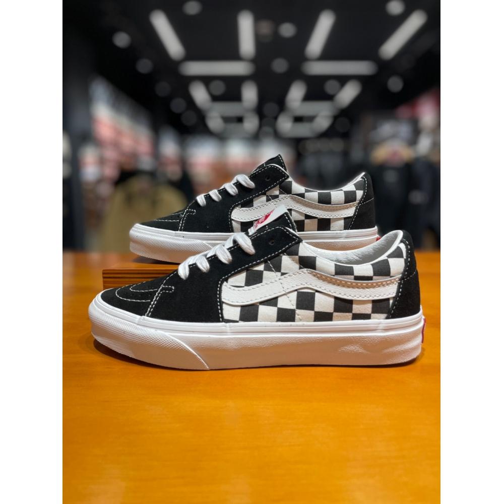 

Vans [Vans] Кроссовки унисекс Skate Low Checkerboard Черные VN0A4UUK4W7