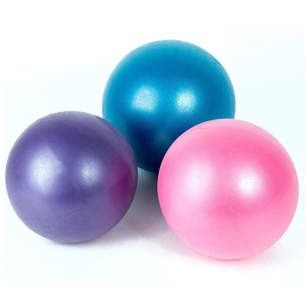 25cm 2 Pcs Yoga Ball Anti-burst Thick Stability Ball Mini Pilates Barre Physical Ball