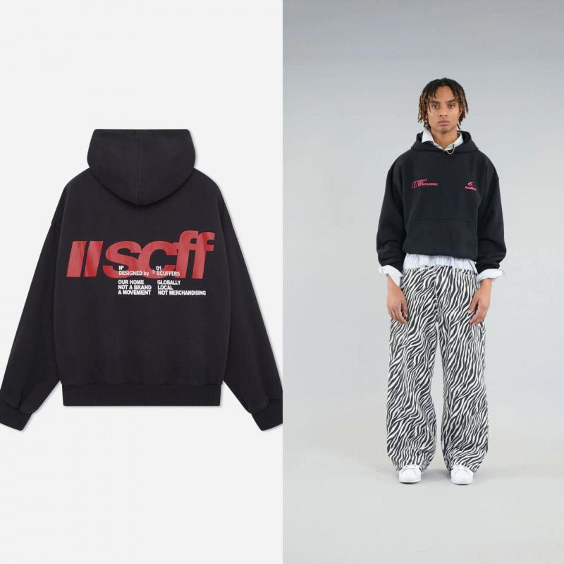 Unisex Trendiger Lockersitzender Amerikanischer Buchstaben Hoodie