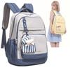 Schulrucksack für Schüler der Mittel- und Oberstufe, Rucksack mit großem Fassungsvermögen