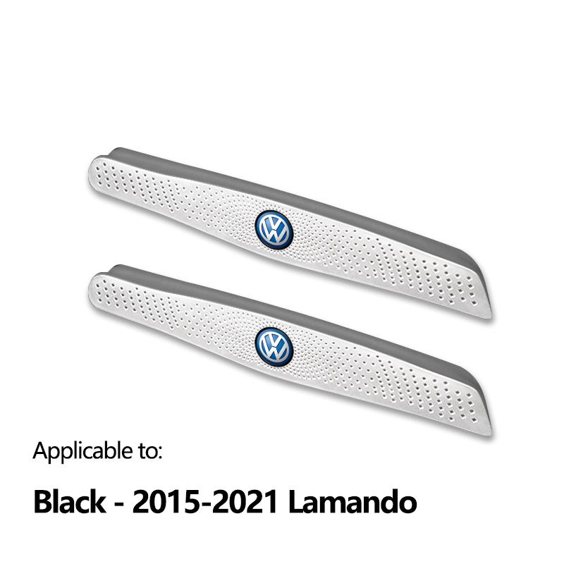 Metal Car Rear Row Air Conditioning Vent Protective Cover For VW Tiguan Touran Golf Jetta Passat CC Magotan Sagitar Lavida T-ROC