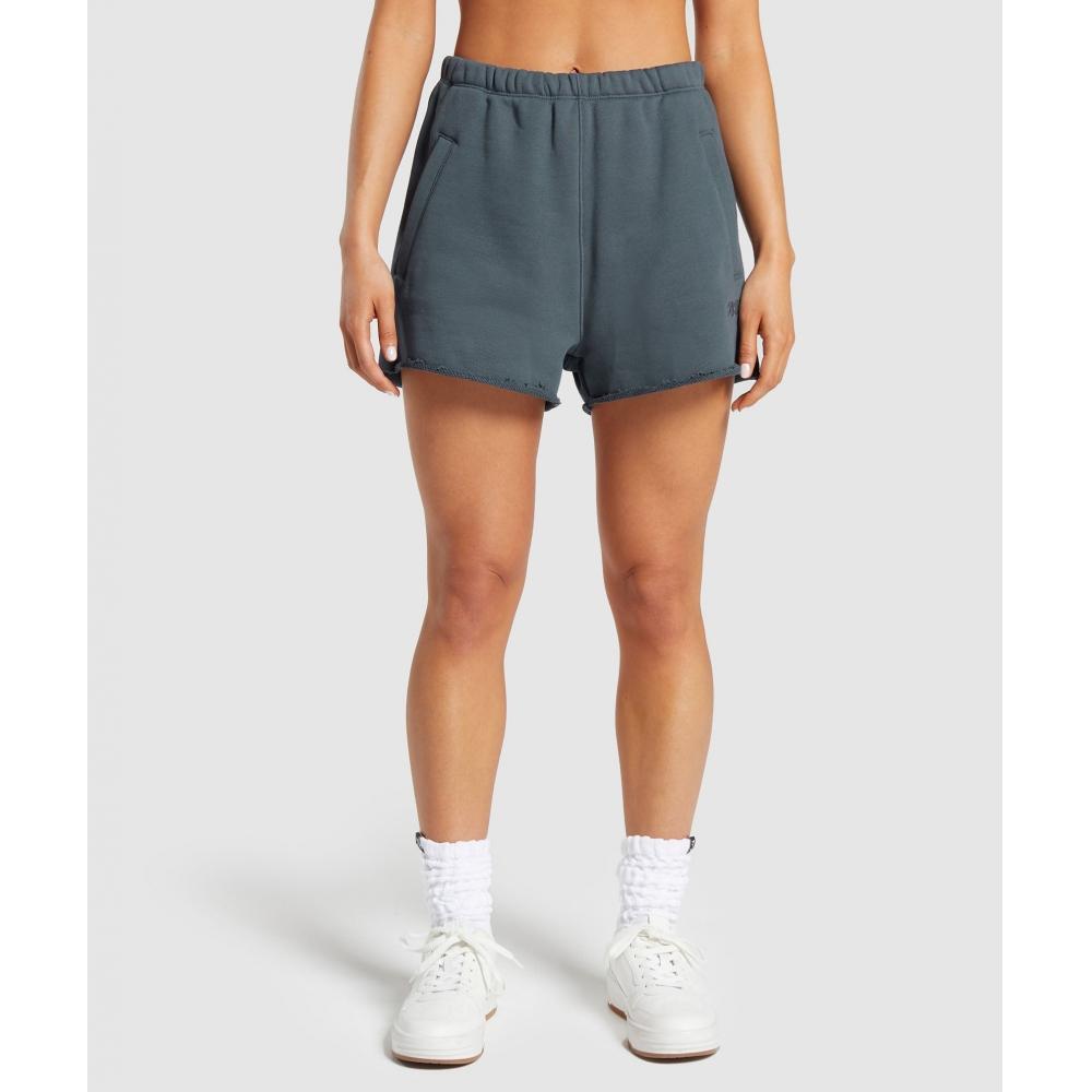 

GYMSHARK Спортивные шорты с петлевой спинкой Титановый синий B7A4J UCMQ XXL