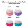 20ml Portable Silicone Travel Jars With Lid Cosmetic Face Body Hand Cream Pill Box Mini Travel Jewelry Cream Powder Containers