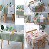 Chic Waterproof Oilproof Tablecloth Cover Protector Ideal For Stylish Dining Spaces