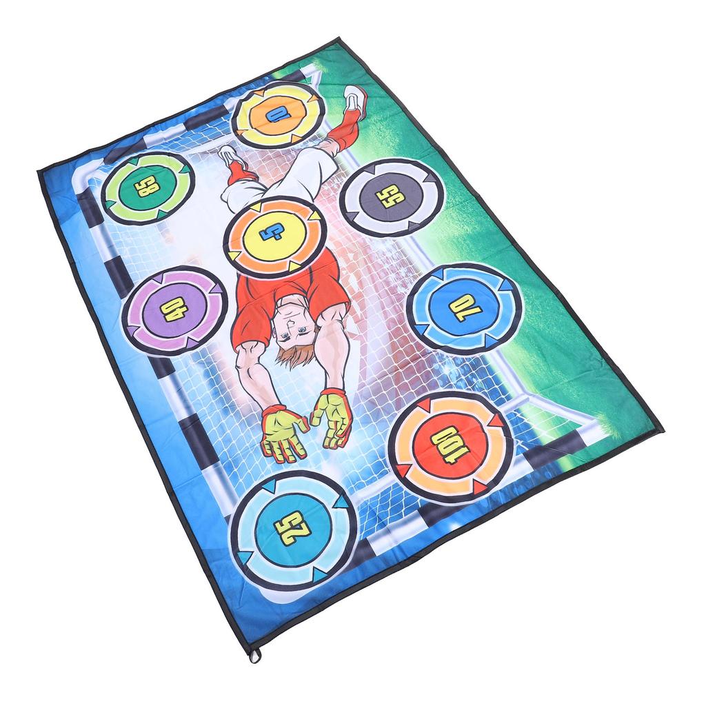 2 in 1 Soccer Ball Game Set with 2 Balls Hand Eye Coordination Motor Skills Toss Soccer Target Goal 