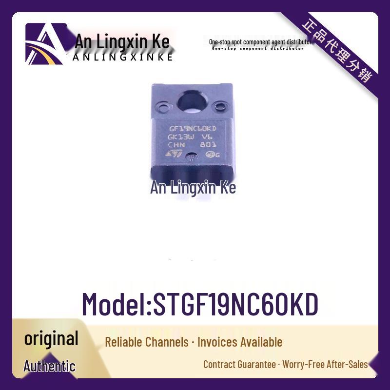 Original STGF19NC60KD TO-220F IGBT Transistor/Module - Brand New, In Stock